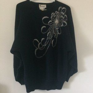 Vintage Beaded Sweater